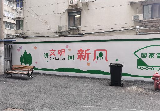 扬中社区墙绘